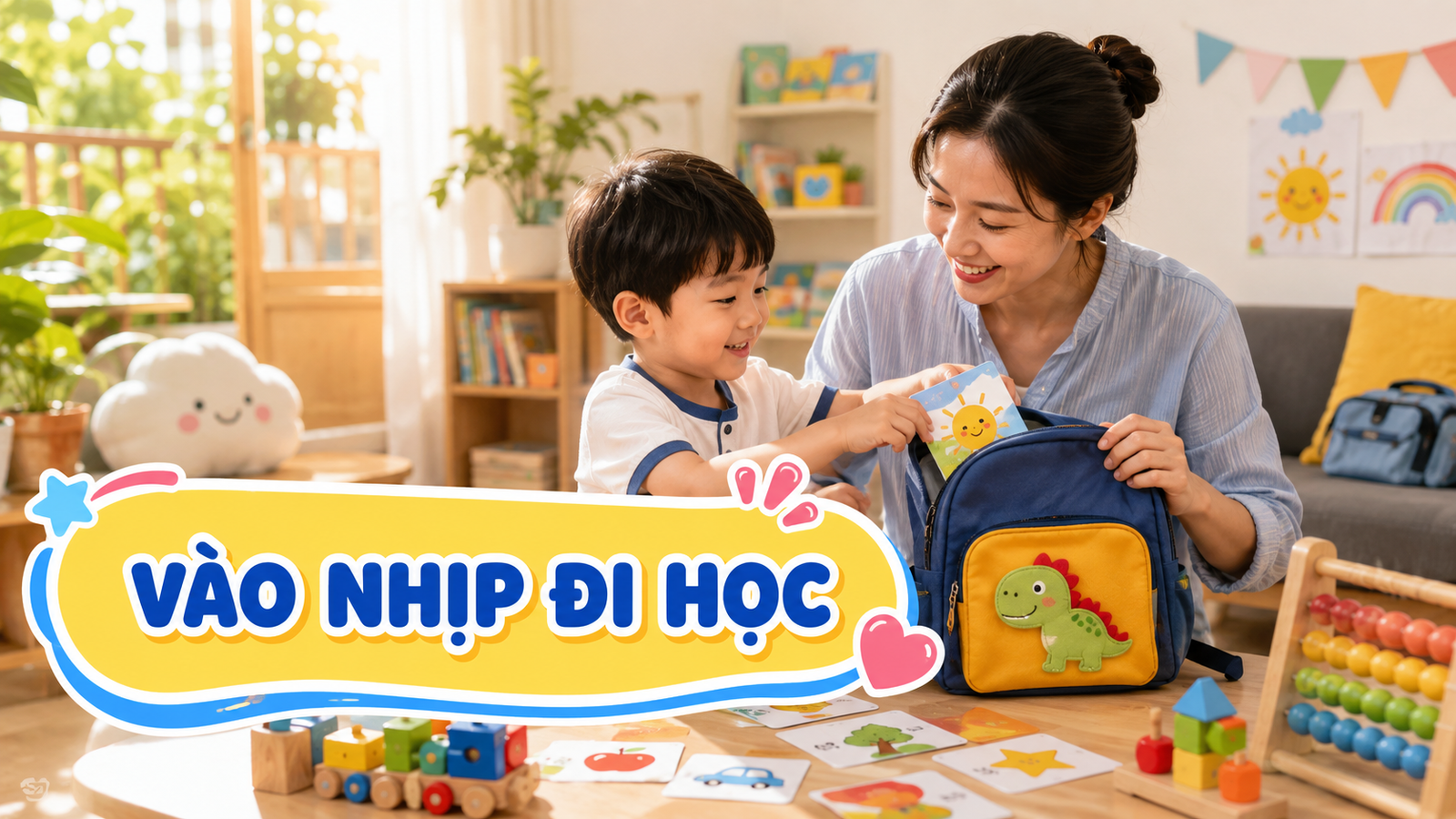 Sau lễ 2/9, bé đi học lại: 5 trò chơi nhỏ giúp con vào nhịp