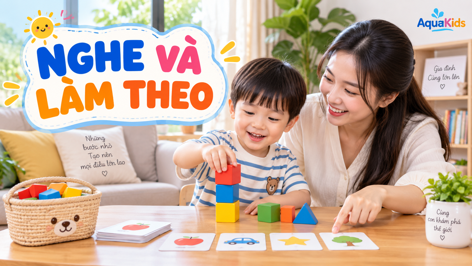 Trò chơi nghe và làm theo cho bé: 7 cách luyện chú ý tại nhà