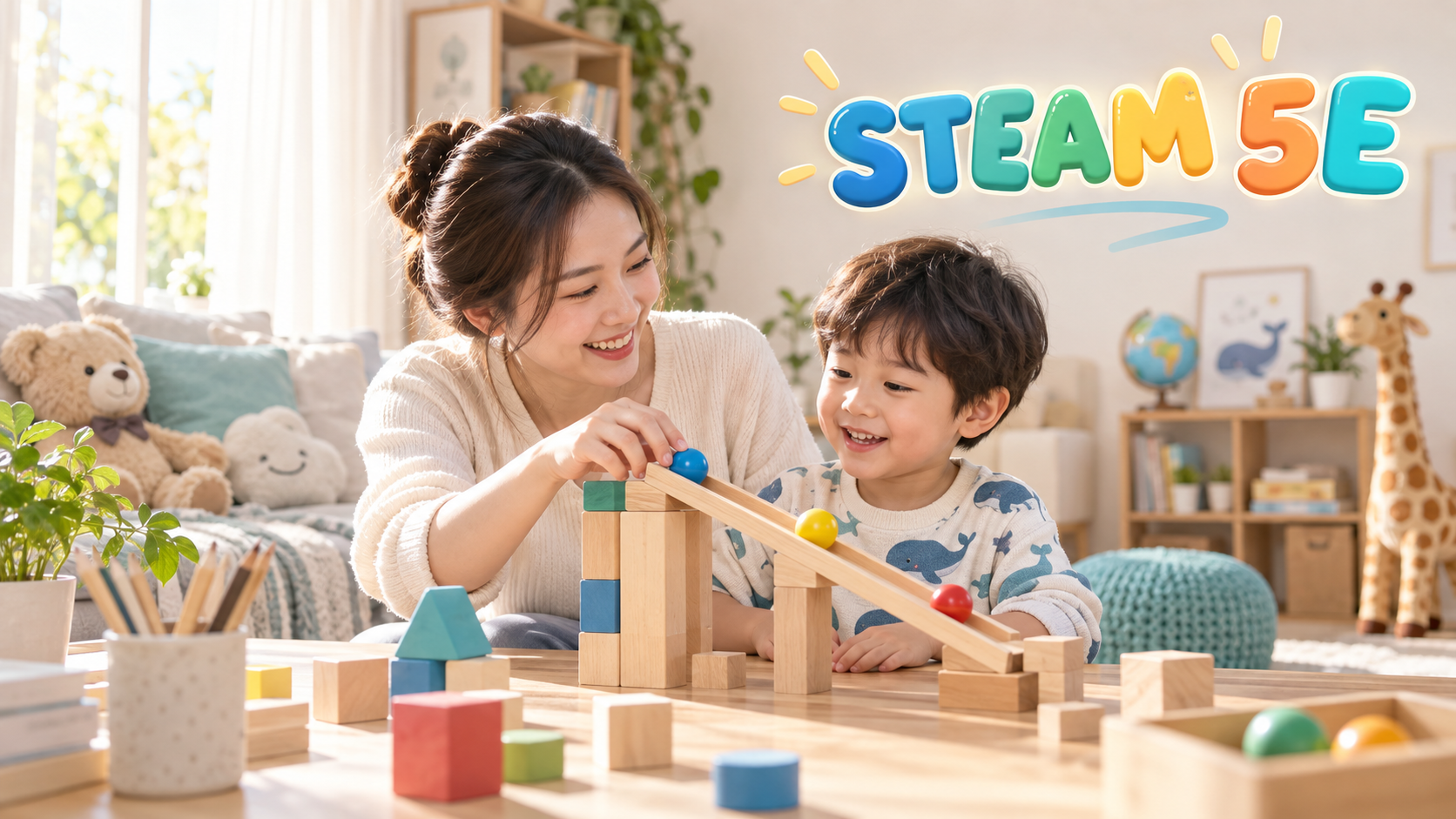 STEAM 5E tại nhà là gì? Cách cho bé trải nghiệm đơn giản