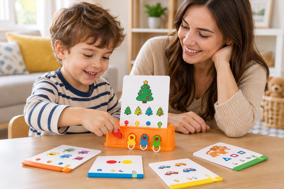 Đồ chơi giáo dục ổ khóa logic thông minh rèn luyện trí tuệ tư duy logic cho bé từ 3-5 tuổi AquaKids