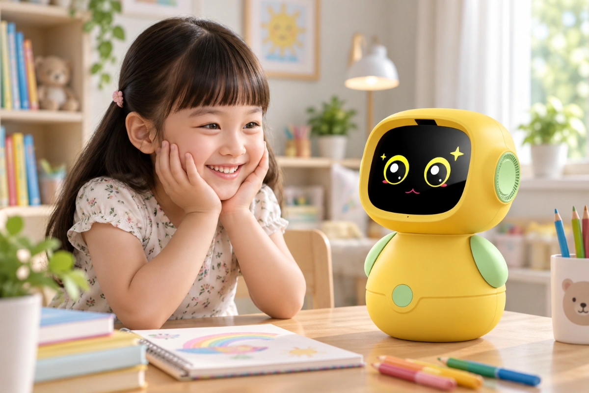 Robot học tập giáo dục sớm Timi tương tác AI thông minh cho bé AquaKids