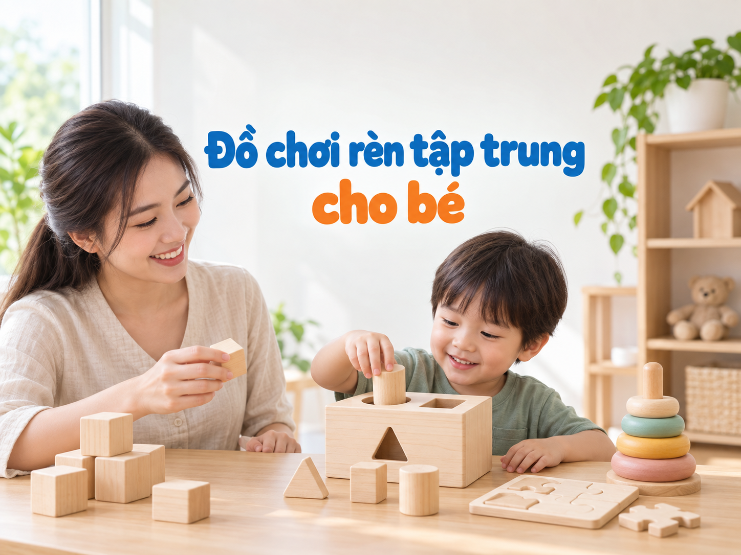 Đồ chơi rèn tập trung cho bé chuẩn bị vào lớp 1: chọn sao để con ngồi chơi lâu hơn?