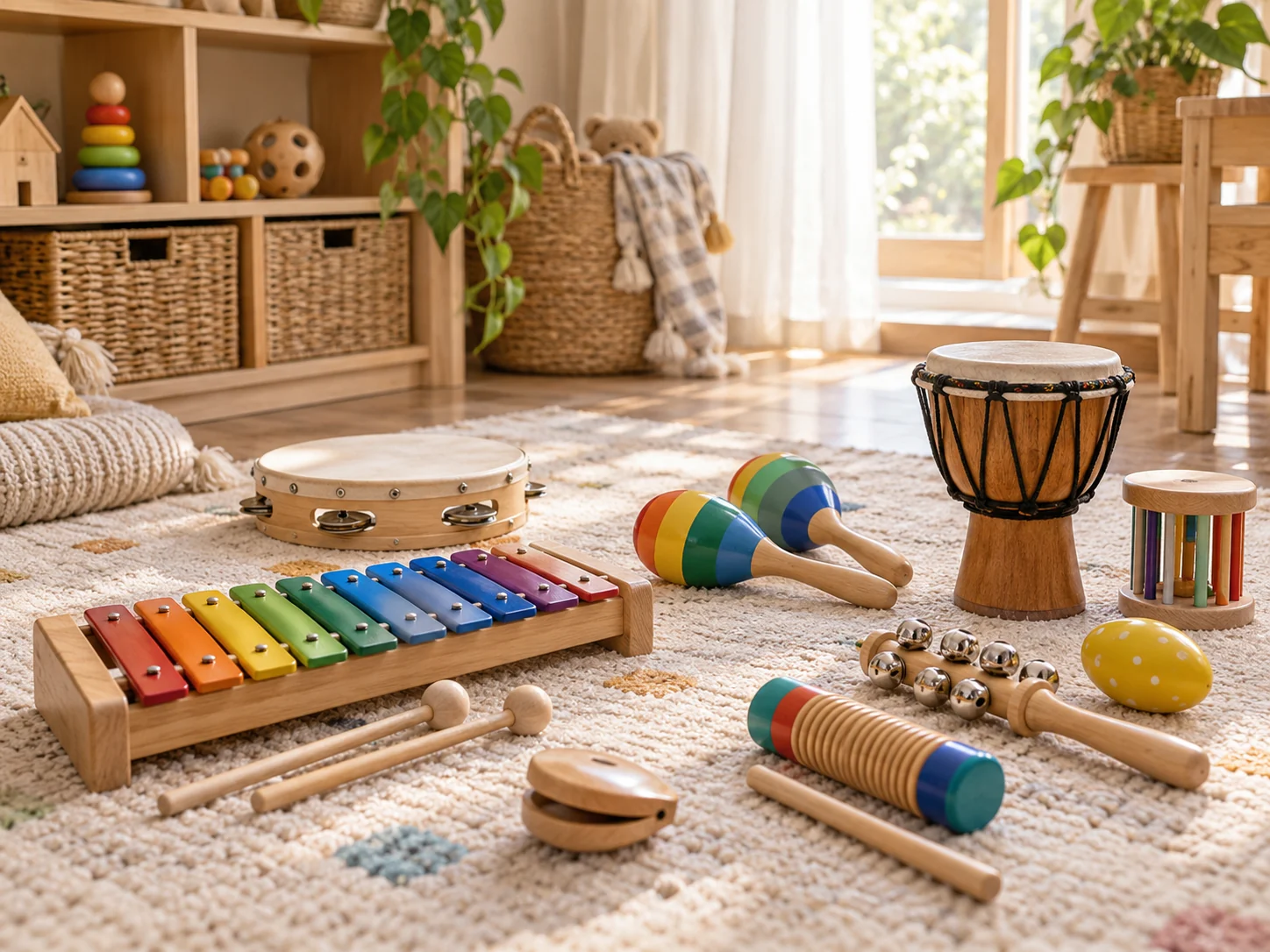 Minh họa 1 cho bài Đồ chơi âm nhạc cho bé 2-5 tuổi: chọn gì để con cảm nhịp và tự tin biểu diễn?