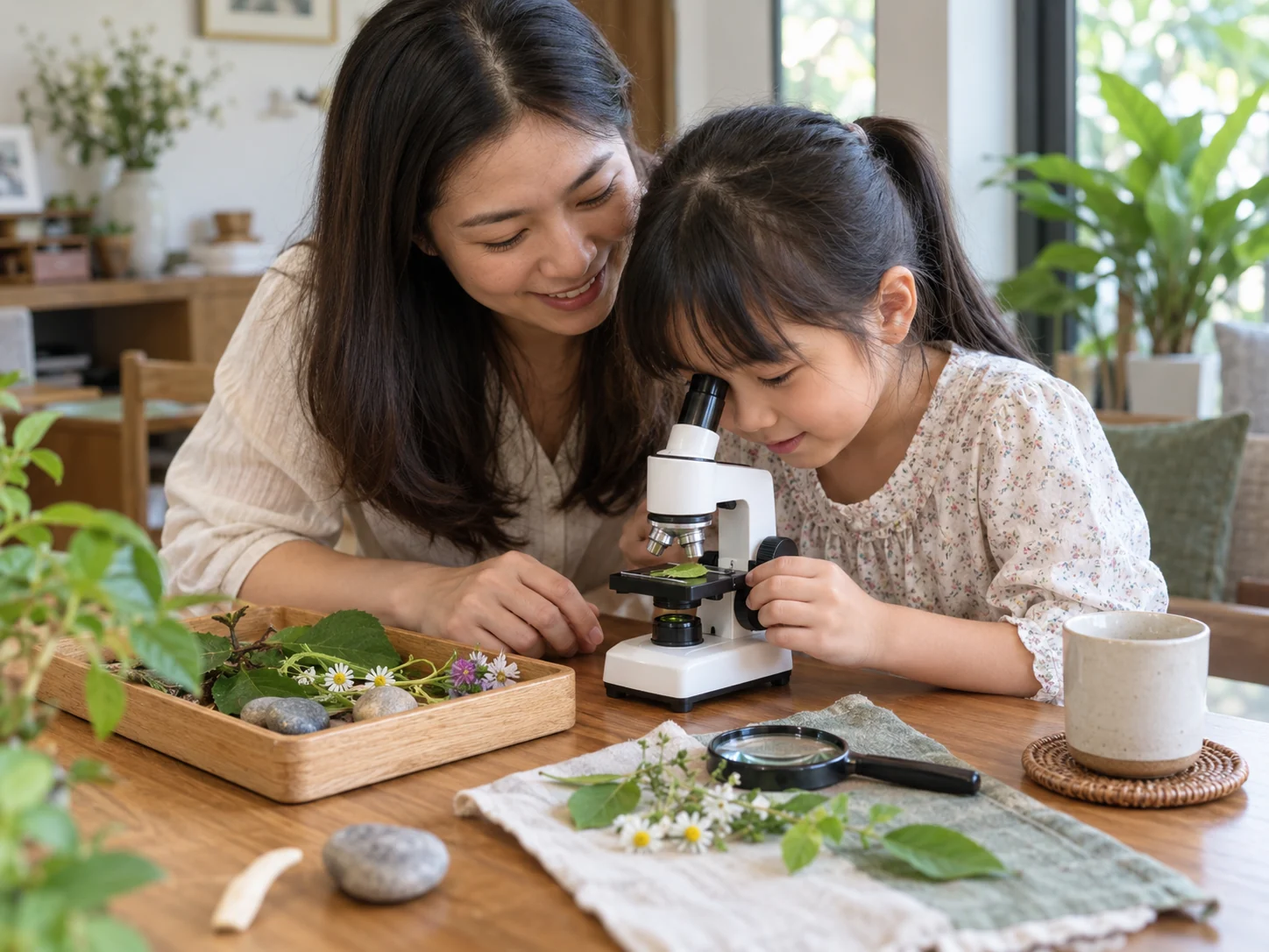 Minh họa 1 cho bài Kính hiển vi cho bé: bắt đầu khám phá khoa học tại nhà thế nào cho vui?