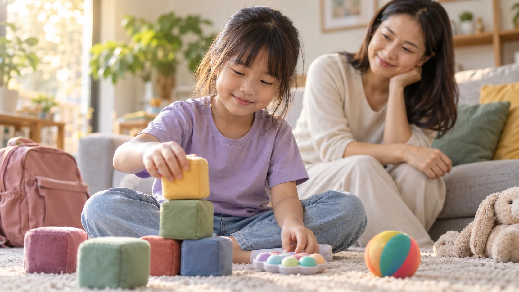 Minh họa 1 cho bài Đồ chơi xả stress cho bé mùa tựu trường: chọn gì để con bớt căng sau giờ học?