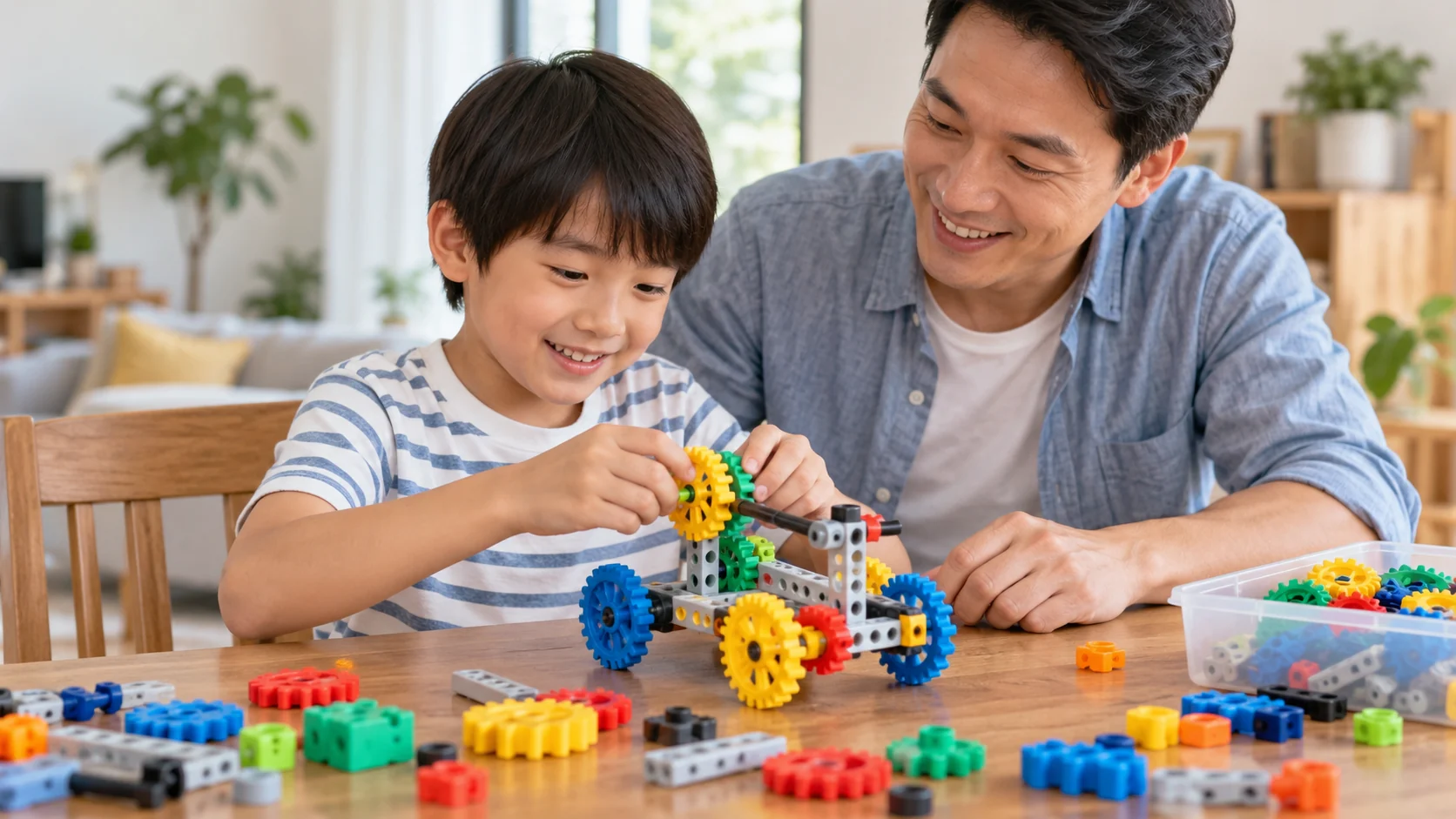Minh họa 1 cho bài Đồ chơi kỹ sư cho bé 6-9 tuổi: gợi ý bộ lắp ráp giúp con hiểu cách máy móc hoạt động