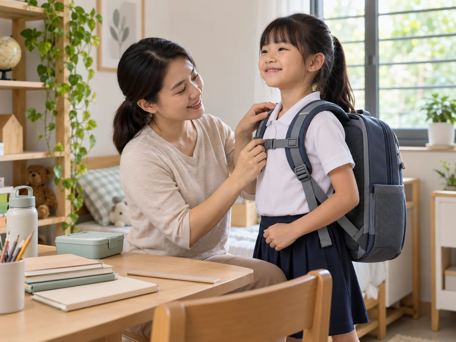 Minh họa 1 cho bài Balo chống gù cho học sinh tiểu học: chọn sao để bé đeo nhẹ vai và ngồi học đúng tư thế?