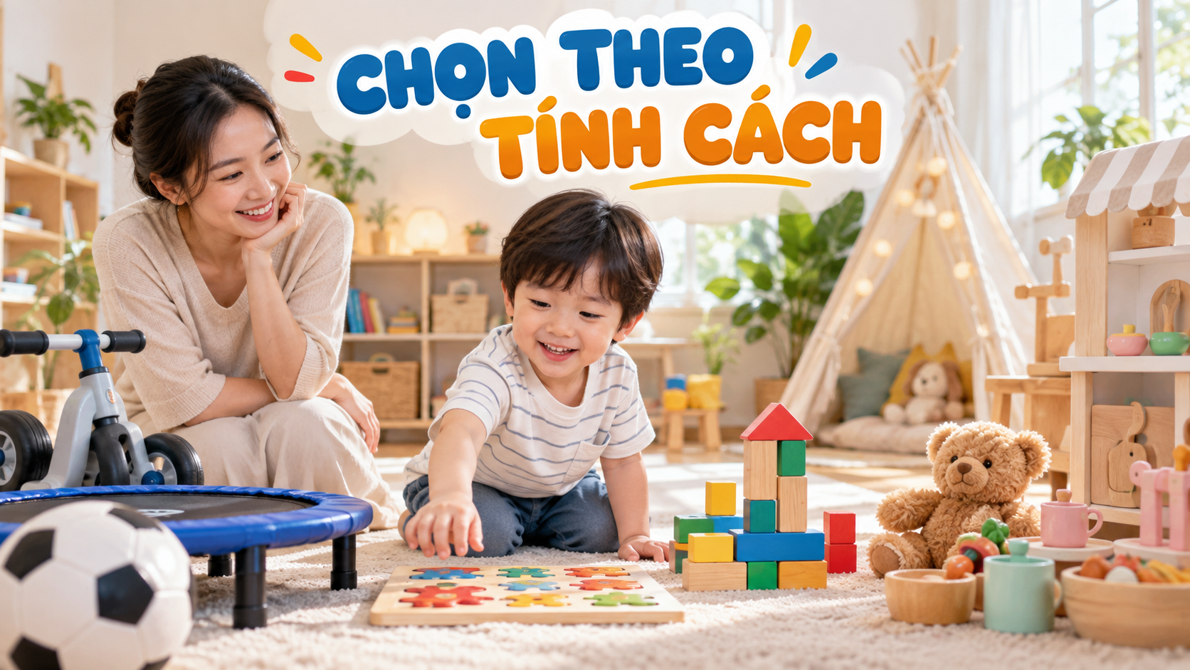 Đồ chơi theo tính cách của bé: năng động, trầm tĩnh hay tò mò nên chọn gì?