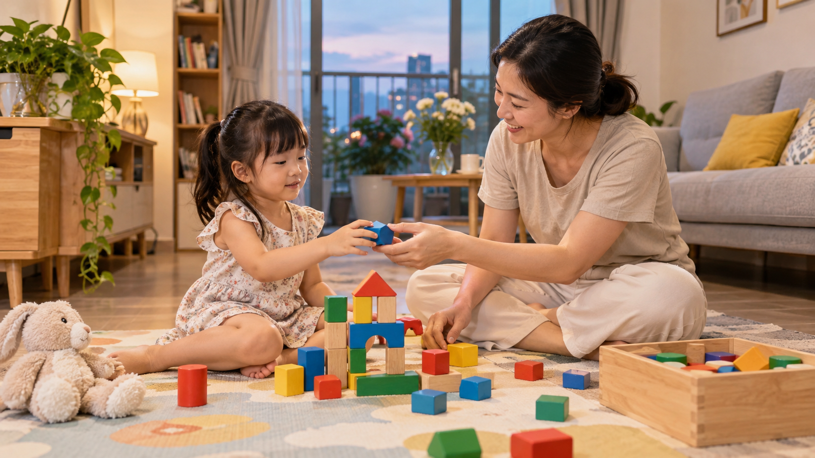 Khung giờ không màn hình cho bé 3-6 tuổi với hoạt động thủ công và đồ chơi giáo dục tại nhà