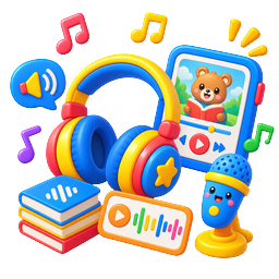 Icon Audio cho bé
