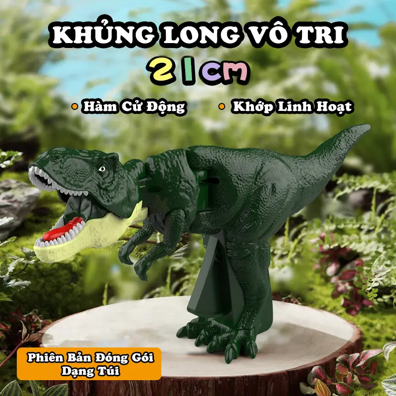 Đồ Chơi Khủng Long Lắc Đầu Cho Bé Trai Bé Gái Vô Tri Xoay 180 Độ Có Kèm Phụ Kiện Đèn Pin Âm Thanh Cực Kì Mới Lạ