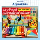 Đồ chơi Montessori bằng gỗ cho bé - Bộ giáo cụ phát triển trí tuệ, rèn luyện kỹ năng vận động tinh