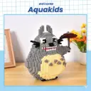 Mô hình lắp ráp Totoro nhân vật hoạt hình giá rẻ Aquakids
