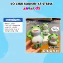 Đồ chơi Squishy Mochi bóp xả stress siêu mềm cute vô tri giải trí nhân vật Bọt Biển Sao Biển Sponge Bob Aquakids