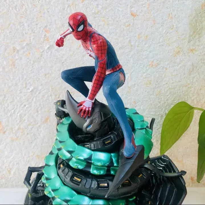Mô hình spiderman người nhện PS4 24cm decor siêu nhân siêu anh hùng avenger cao cấp homecomeing giá rẻ Aquakids