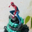 Mô hình spiderman người nhện PS4 24cm decor siêu nhân siêu anh hùng avenger cao cấp homecomeing giá rẻ Aquakids