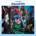 Mô hình spiderman người nhện PS4 24cm decor siêu nhân siêu anh hùng avenger cao cấp homecoming giá rẻ Aquakids