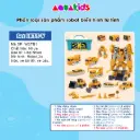 Robot đồ chơi siêu nhân biến hình optimus cho bé trai giá rẻ 36 in 1 Aquakids