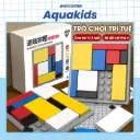 Đồ chơi xếp hình giải đố 88 câu hỏi – phát triển trí tuệ thúc đẩy kỹ năng tư duy logic cho trẻ Aquakids