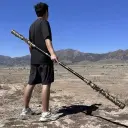 Gậy Như Ý Tôn Ngộ Không tháo gọn phụ Đồ chơi Trung Thu cosplay Black Myth Wukong dài 100 cm 180 cm Tỷ lệ 1:1 PU AquaKids