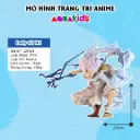 Mô hình one piece zoro nhân vật decor Zoro Quỷ Vương Ashura bản nhỏ 21cm quà tặng bạn trai bạn gái AquaKids