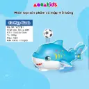Đồ chơi cá mập thôi bóng di chuyển có nhạc quà tặng cho bé trai bé gái AquaKids