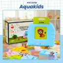 Máy đọc thẻ Flashcard cho trẻ em, loa học tiếng Anh thông minh giúp bé phát âm chuẩn thuộc từ vựng AquaKids