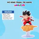 Mô Hình figure Nhân Vật Goku Dragon Ball cưỡi mây Vui Nhộn Bằng PVC cao cấp Trang Trí Xe Hơi decor góc học tập