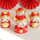 Đồ chơi Squishy Thần Tài Tết 2026 bóp xả stress siêu mềm cute đáng yêu AquaKids