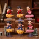 Mô Hình figure Nhân Vật Goku Dragon Ball cưỡi mây Vui Nhộn Bằng PVC cao cấp Trang Trí Xe Hơi decor góc học tập