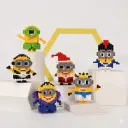 Đồ chơi lắp ráp mini minions xếp hình lắp ráp thông minh 3D cho bé Minion