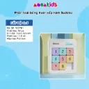 Đồ chơi trượt xếp hình sudoku chín lưới từ tính trẻ em trí tuệ montessori cho bé AquaKids
