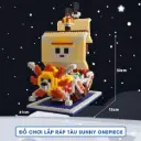 Đồ chơi lắp ráp tàu thousand sunny one piece mô hình lắp ghép cao cấp giá rẻ cho bé Aquakids