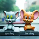 Mô hình Tom and Jerry nhân vật hoạt hình lắc đầu decor bàn học xe ô tô giá rẻ Aquakids